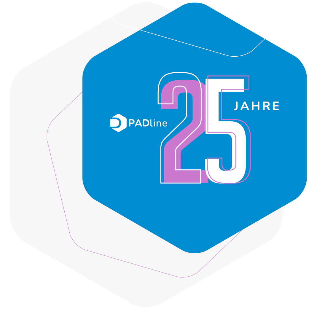 PADline 25 Jahre